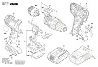 Bosch 3 601 H67 000 Gsb 14,4 V-Li Cordl Perc Screwdr 14.4 V / Eu Spare Parts